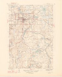 CRYSTAL FALLS, MI HISTORICAL MAP GEOPDF