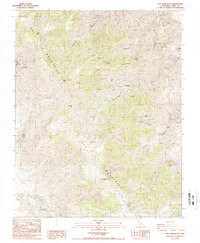 NEW YORK BUTTE, CA HISTORICAL MAP GEOPDF