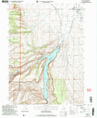 OAKLEY, ID HISTORICAL MAP GEOPDF 7.5X7.5