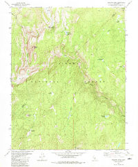BALLOON DOME, CA HISTORICAL MAP GEOPDF 7