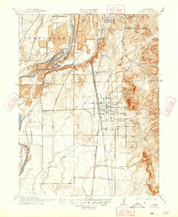 PALERMO, CA HISTORICAL MAP GEOPDF 7.5X7.