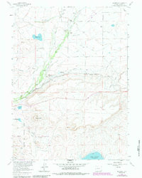 MILLBROOK, WY HISTORICAL MAP GEOPDF 7.5X