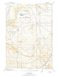 OREGON BASIN, WY HISTORICAL MAP GEOPDF 1