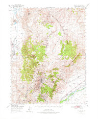 VIRGINIA CITY, NV HISTORICAL MAP GEOPDF