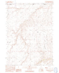 WASHBURN BASIN, NV-OR HISTORICAL MAP GEO
