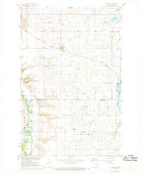 KLOTEN, ND HISTORICAL MAP GEOPDF 7.5X7.5