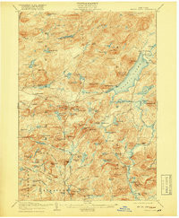 PISECO LAKE, NY HISTORICAL MAP GEOPDF 15