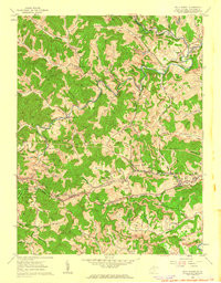 WOLF SUMMIT, WV HISTORICAL MAP GEOPDF 7.