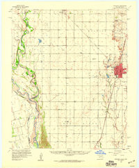 FREDERICK, OK-TX HISTORICAL MAP GEOPDF 1