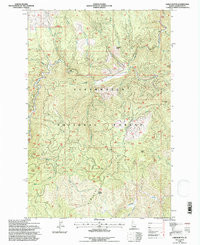 LARCH BUTTE, ID HISTORICAL MAP GEOPDF 7.