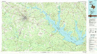 LUFKIN, TX HISTORICAL MAP GEOPDF 30X60 G