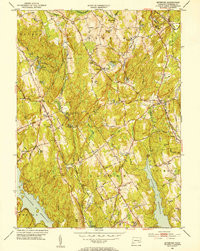 BOTSFORD, CT HISTORICAL MAP GEOPDF 7.5X7