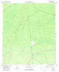 TARBORO, GA HISTORICAL MAP GEOPDF 7.5X7.