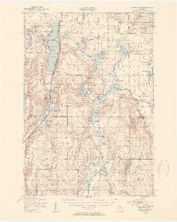 OTSEGO LAKE, MI HISTORICAL MAP GEOPDF 15