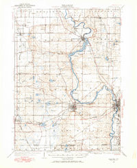 NILES, MI-IN HISTORICAL MAP GEOPDF 15X15
