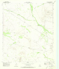 TOYAH NW, TX HISTORICAL MAP GEOPDF 7.5X7