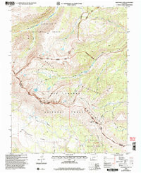 HALFMOON PASS, CO HISTORICAL MAP GEOPDF