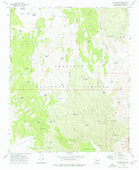MUNDS DRAW, AZ HISTORICAL MAP GEOPDF 7.5