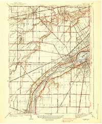 MAUMEE, OH HISTORICAL MAP GEOPDF 7.5X7.5