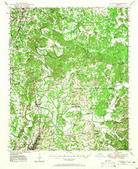 CALHOUN, GA HISTORICAL MAP GEOPDF 15X15