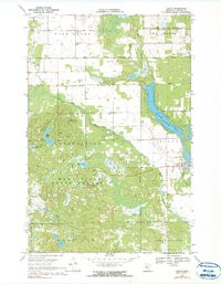 OSAGE, MN HISTORICAL MAP GEOPDF 7.5X7.5
