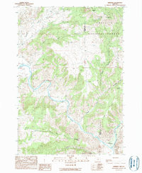 KIMBERLY, OR HISTORICAL MAP GEOPDF 7.5X7
