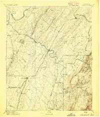 CLEVELAND, TN HISTORICAL MAP GEOPDF 30X3