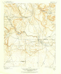 BERNAL, NM HISTORICAL MAP GEOPDF 30X30 G