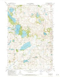 LAKE SIMON, MN HISTORICAL MAP GEOPDF 7.5