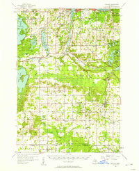KINGSLEY, MI HISTORICAL MAP GEOPDF 15X15