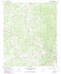 WESTON, AL HISTORICAL MAP GEOPDF 7.5X7.5