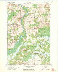 LUNDS, WI HISTORICAL MAP GEOPDF 7.5X7.5