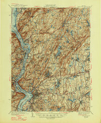 WEST POINT, NY HISTORICAL MAP GEOPDF 15X