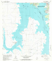 ZAPATA SE, TX HISTORICAL MAP GEOPDF 7.5X