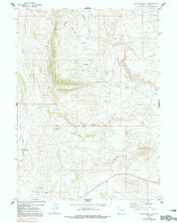 ROUND MOUNTAIN, WY HISTORICAL MAP GEOPDF