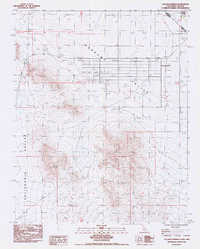 CALVADA SPRINGS, CA-NV HISTORICAL MAP GE