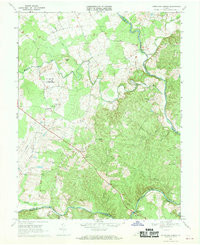 GERMANNA BRIDGE, VA HISTORICAL MAP GEOPD