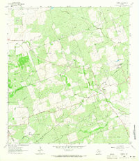 MINERAL, TX HISTORICAL MAP GEOPDF 7.5X7.
