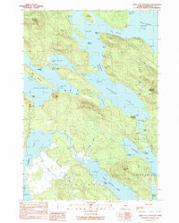 DARK COVE MOUNTAIN, ME HISTORICAL MAP GE
