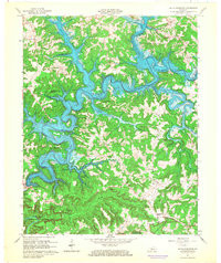 NOLIN LAKE, KY HISTORICAL MAP GEOPDF 7.5