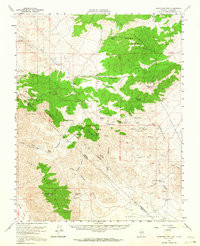 MAGRUDER MOUNTAIN, NV-CA HISTORICAL MAP