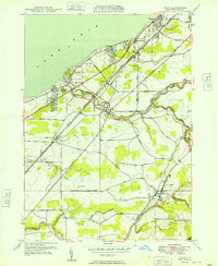 EDEN, NY HISTORICAL MAP GEOPDF 7.5X7.5 G