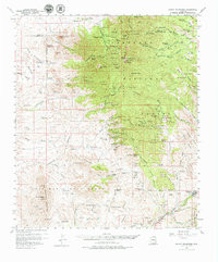 MOUNT WRIGHTSON, AZ HISTORICAL MAP GEOPD