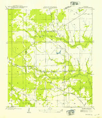 BEAVER, LA HISTORICAL MAP GEOPDF 7.5X7.5