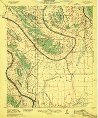 MOUND, LA-MS HISTORICAL MAP GEOPDF 7.5X7