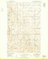 MOSQUITO BUTTE, ND HISTORICAL MAP GEOPDF