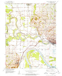 BRUNSWICK WEST, MO HISTORICAL MAP GEOPDF