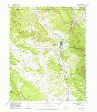 CHAMA, NM-CO HISTORICAL MAP GEOPDF 15X15