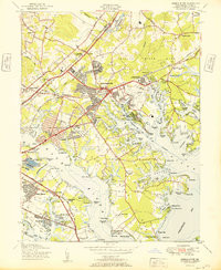MIDDLE RIVER, MD HISTORICAL MAP GEOPDF 7