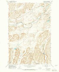 TEXAS LAKE, WA HISTORICAL MAP GEOPDF 7.5